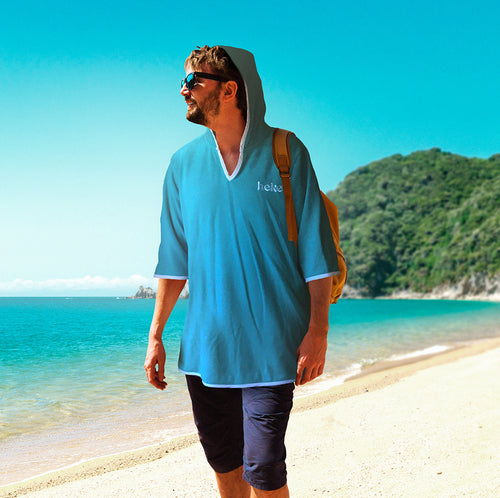 Heke Towelling Poncho